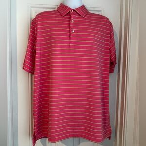 Peter Millar Summer Comfort Polo Shirt Sz L